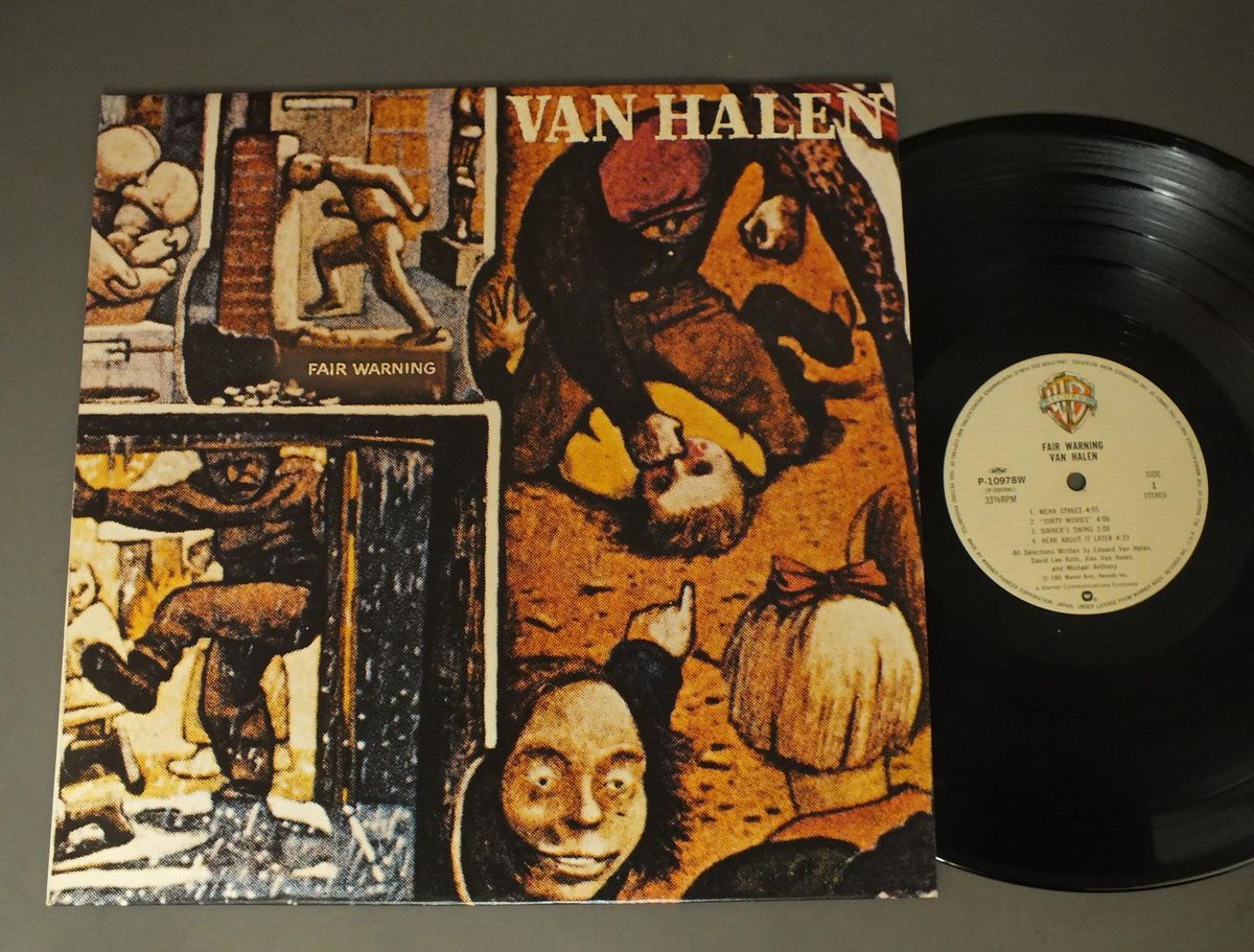 Album Fair Warning By Van Halen On Cdandlp 7507