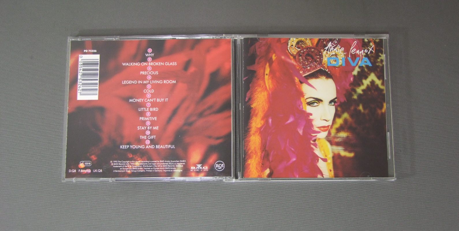 Annie Lennox Diva (Vinyl Records, LP, CD) on CDandLP