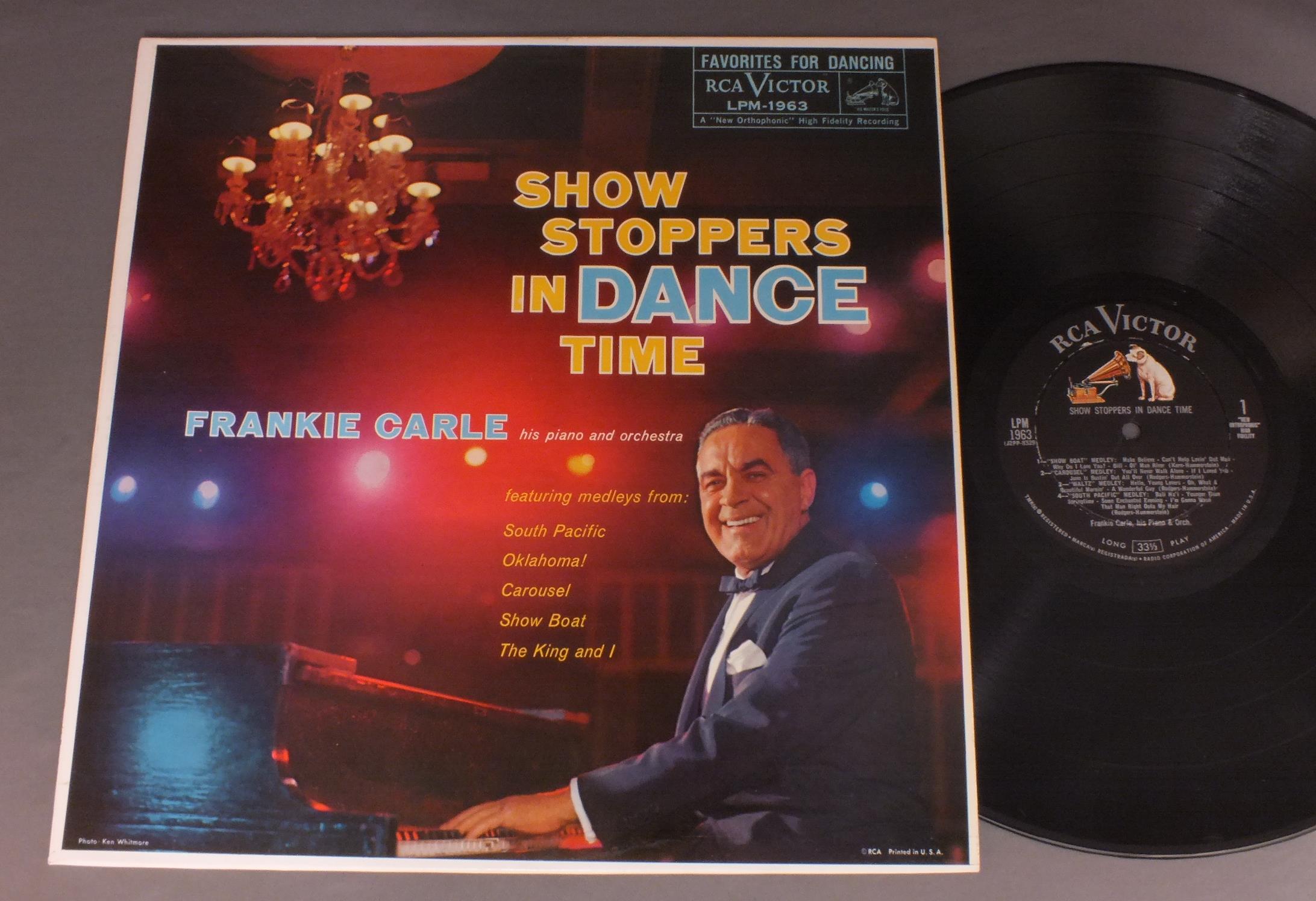 Frankie Carle His Piano And Orchestra Show Stoppers In Dance Time Lpm1963アナログレコード 詳細ページ