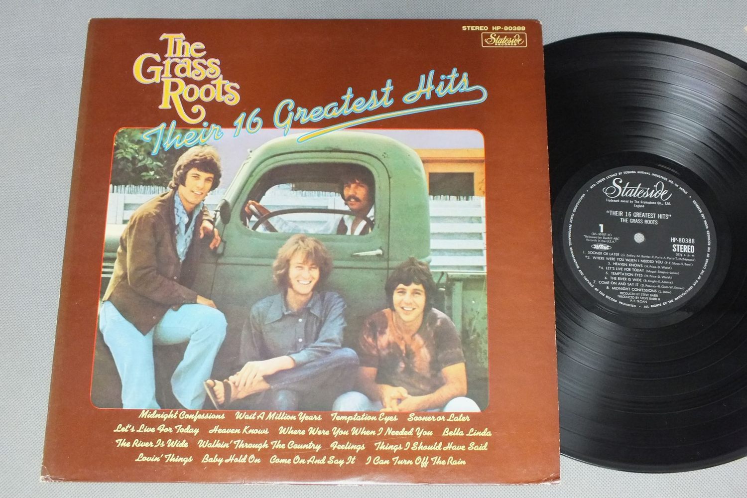 Grass Roots Their 16 Greatest Hits Vinyl Records Lp Cd On Cdandlp 2278