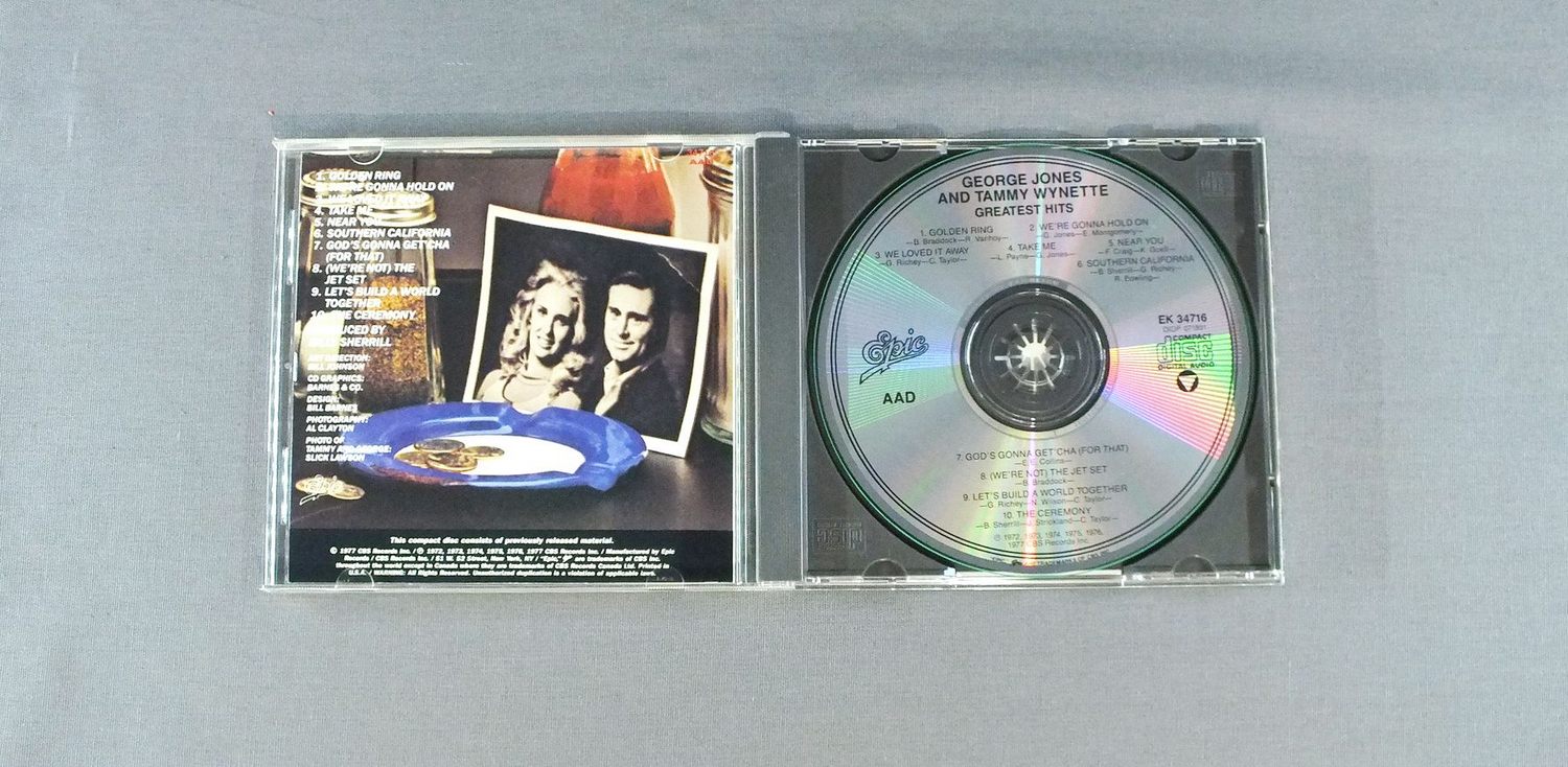 GEORGE JONES & TAMMY WYNETTE/GREATEST HITS US EK31746 | eBay