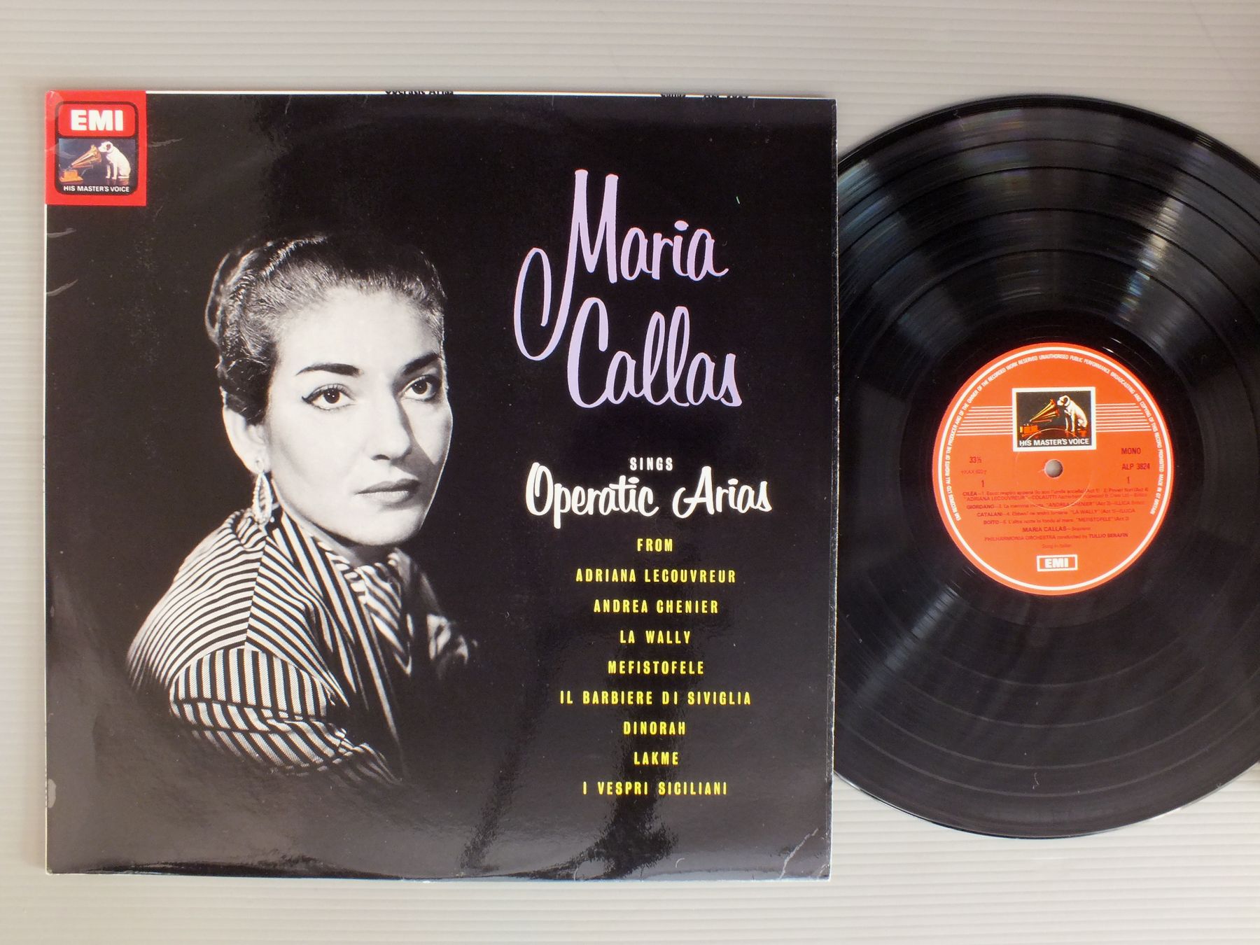 Maria Callas Operatic arias (Vinyl Records, LP, CD) on CDandLP