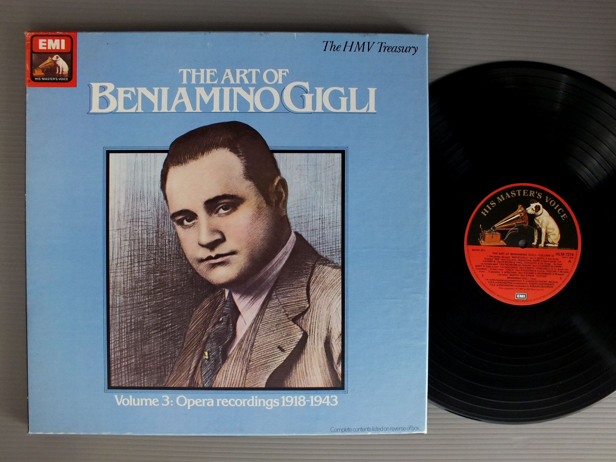 Beniamino Gigli Beniamino gigli (Vinyl Records, LP, CD) on CDandLP